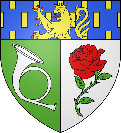 Blason de la commune Chauvirey-le-Châtel