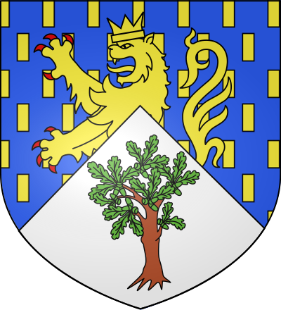 Blason de la commune Courmont