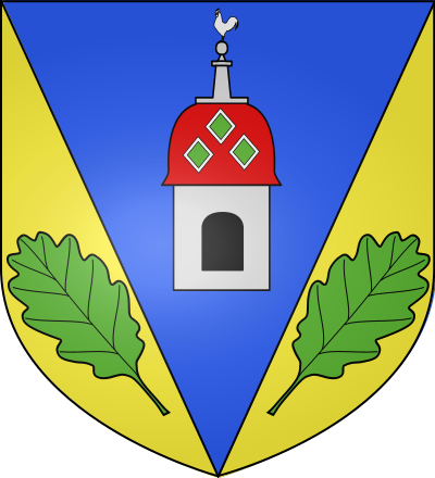 Blason de la commune La Creuse