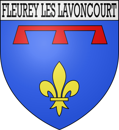 Blason de la commune Fleurey-lès-Lavoncourt