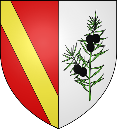 Blason de la commune Genevreuille