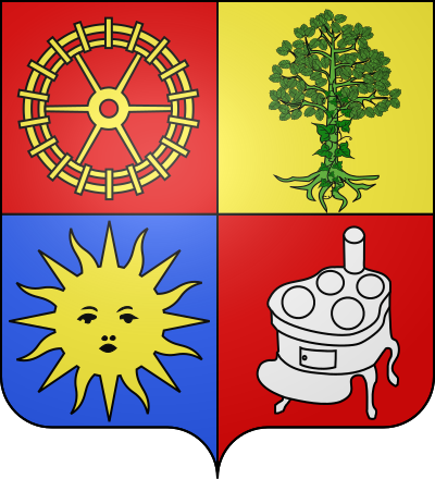 Blason de la commune Magny-Vernois