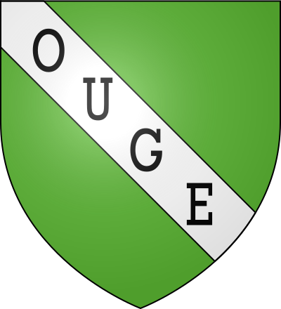 Blason de la commune Ouge