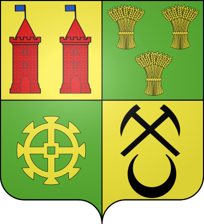 Blason de la commune Saint-Barthélemy