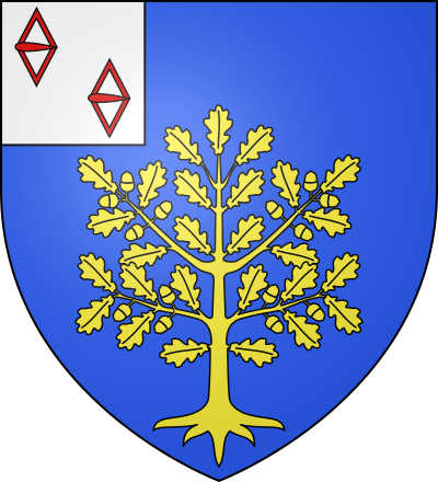 Blason de la commune Sainte-Marie-en-Chanois