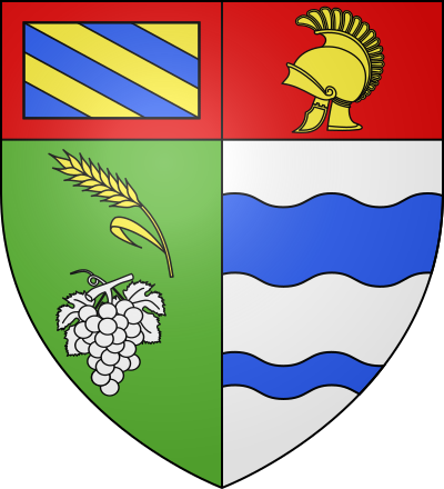 Blason de la commune Allerey-sur-Saône