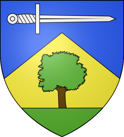 Blason de la commune Saint-Martin-en-Bresse