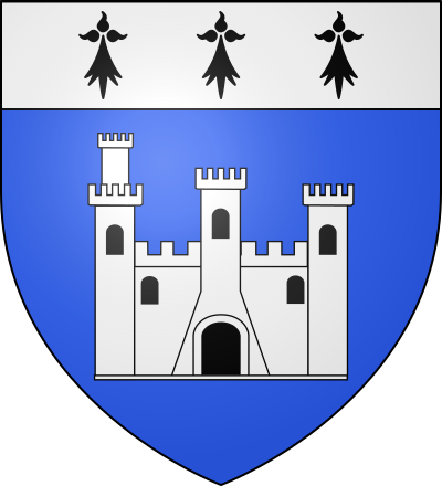 Blason de la commune Sigy-le-Châtel