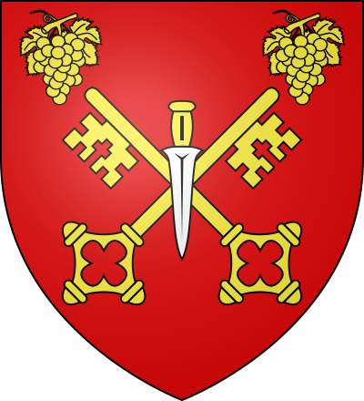 Blason de la commune Beaumont-sur-Dême
