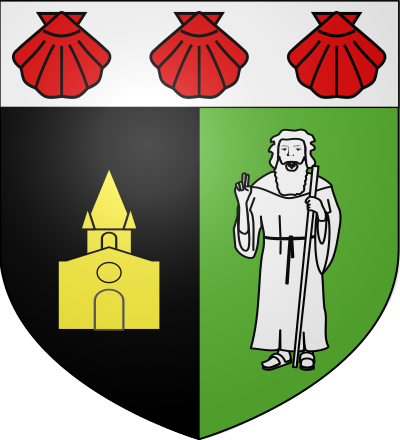 Blason de la commune La Chapelle-Saint-Fray