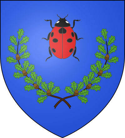 Blason de la commune Chérisay