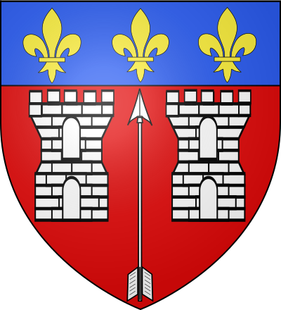 Blason de la commune La Flèche