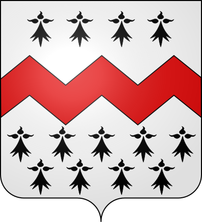 Blason de la commune Gesnes-le-Gandelin