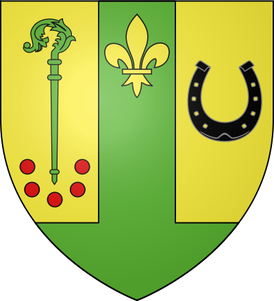 Blason de la commune Savigné-l'Évêque