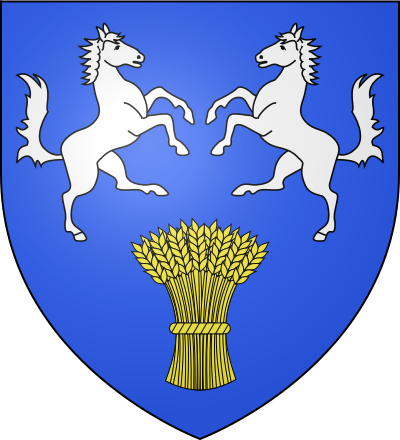 Blason de la commune Yvré-le-Pôlin
