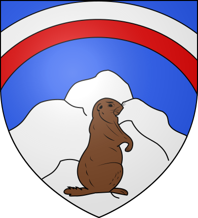 Blason de la commune Bonneval-sur-Arc