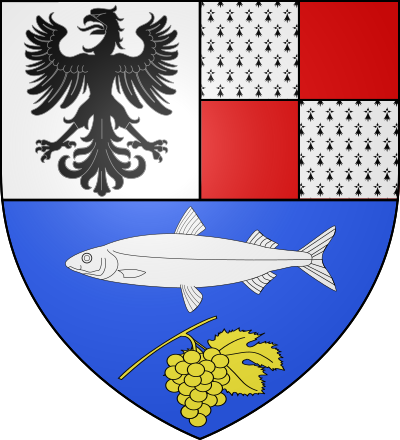 Blason de la commune Brison-Saint-Innocent