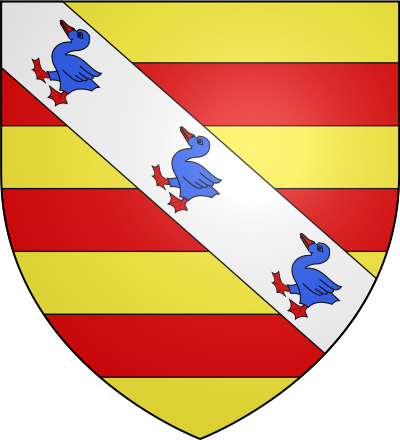 Blason de la commune Gilly-sur-Isère