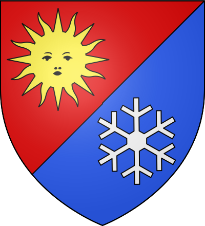Blason de la commune Peisey-Nancroix