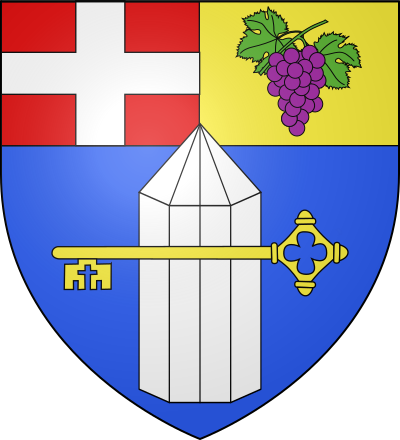 Blason de la commune Serrières-en-Chautagne
