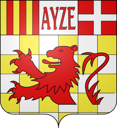 Blason de la commune Ayse