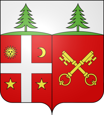 Blason de la commune Bellevaux