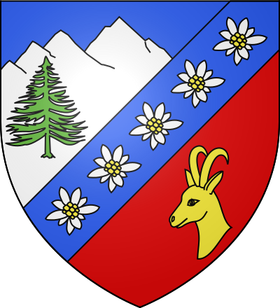 Blason de la commune Chamonix-Mont-Blanc