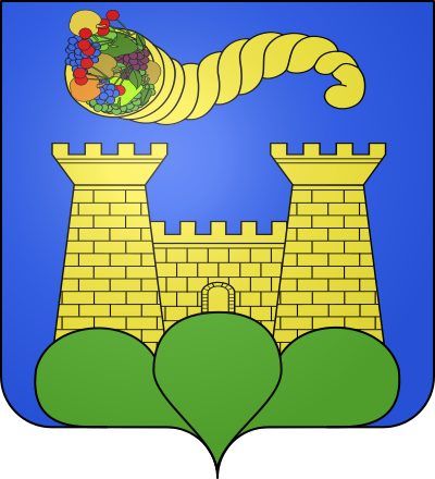 Blason de la commune Châtel