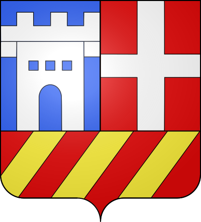 Blason de la commune Châtillon-sur-Cluses