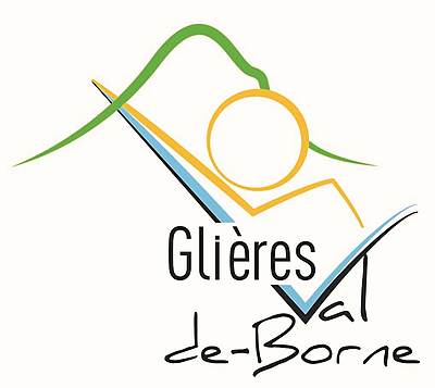 Blason de la commune Glières-Val-de-Borne