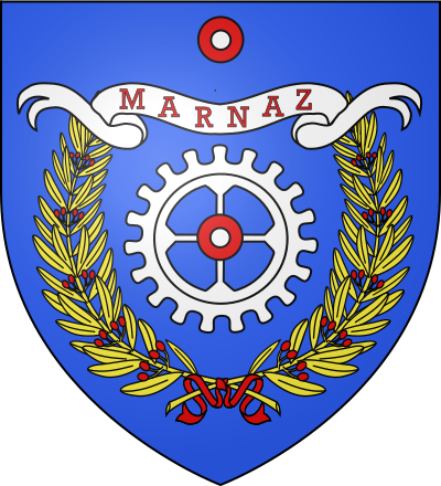 Blason de la commune Marnaz