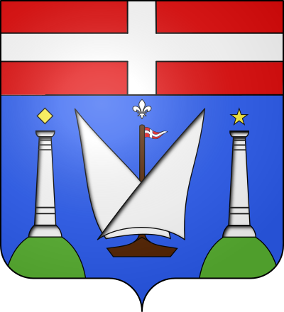 Blason de la commune Meillerie