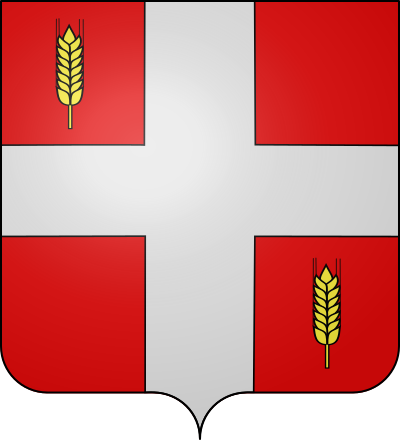 Blason de la commune Messery