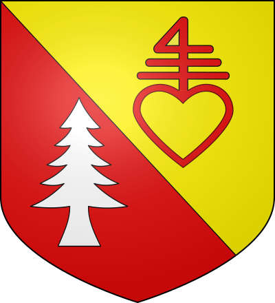 Blason de la commune Nancy-sur-Cluses
