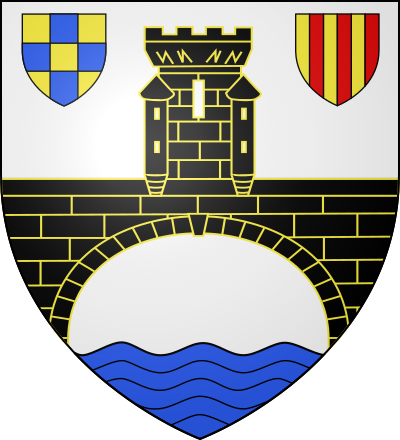 Blason de la commune Pers-Jussy