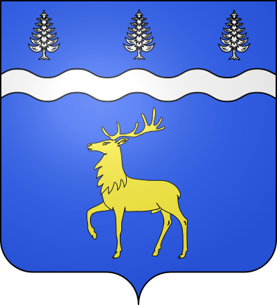 Blason de la commune La Rivière-Enverse