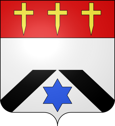 Blason de la commune Saint-Cergues