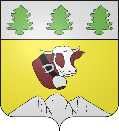 Blason de la commune Vacheresse