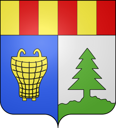 Blason de la commune Verchaix