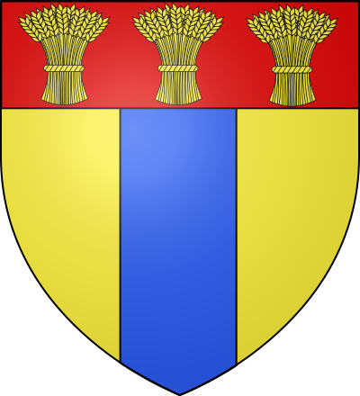 Blason de la commune Ancretiéville-Saint-Victor