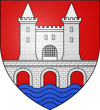 Blason de la commune Arques-la-Bataille