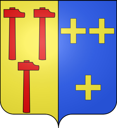 Blason de la commune Bacqueville-en-Caux