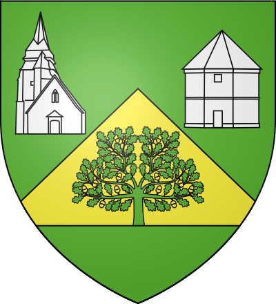 Blason de la commune Bosc-Guérard-Saint-Adrien