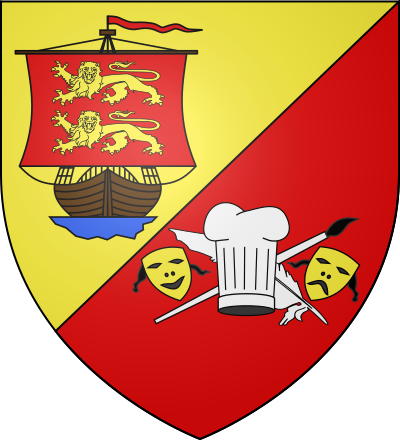 Blason de la commune La Bouille