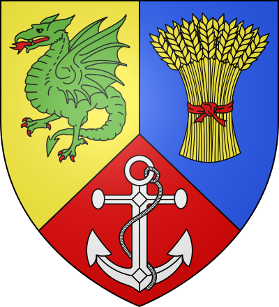 Blason de la commune Butot-Vénesville