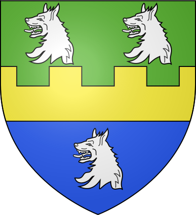 Blason de la commune Cailly