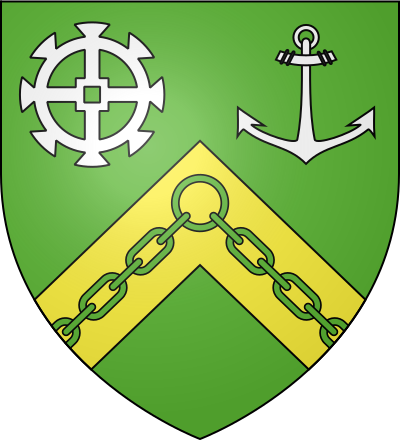 Blason de la commune Clasville
