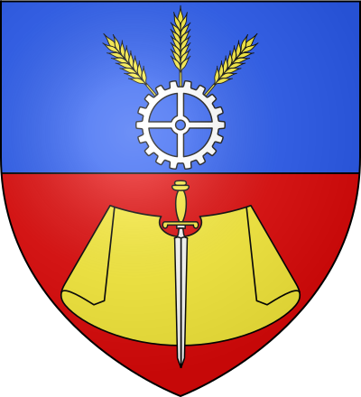Blason de la commune Cléon