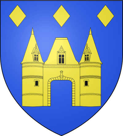 Blason de la commune Dampierre-Saint-Nicolas