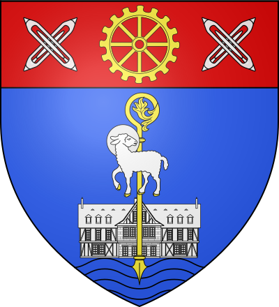 Blason de la commune Déville-lès-Rouen
